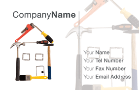 Handyman Business Card Printing Online UK |  Print-it-247 | Ref: BA002